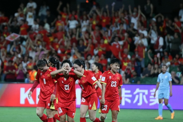 Video bàn thắng đội tuyển nữ Việt Nam và Ấn Độ Vỡ òa phút bù giờ